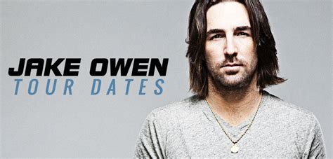 Jake owen tour - Owen will be released a new single on April 29. By: Michael Major Apr. 25, 2022. Big Loud Records' multi-platinum star Jake Owen is announcing today his 34-date, cross country Up There Down Here ...